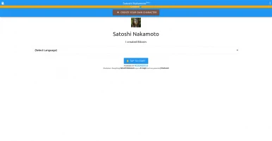Satoshi Nakamoto Chatbot