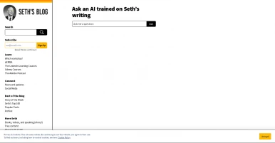 Seths Chatbot