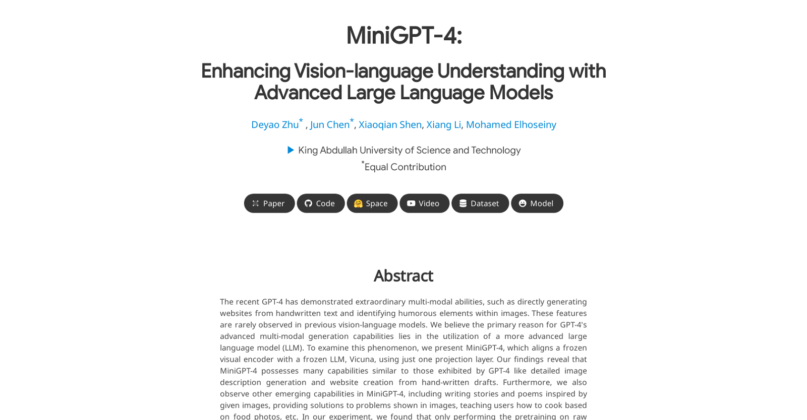 MiniGPT-4