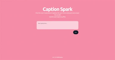 Caption-spark