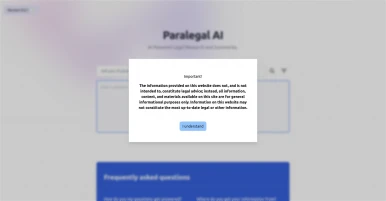 Paralegal AI