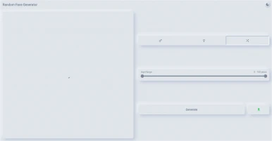 Random Face Generator