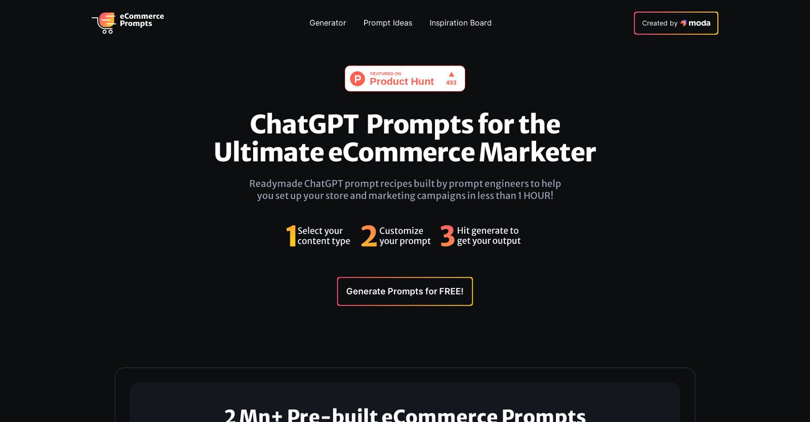 eCommerce ChatGPT Prompts