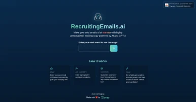 Recruiting Emails AI by Dover