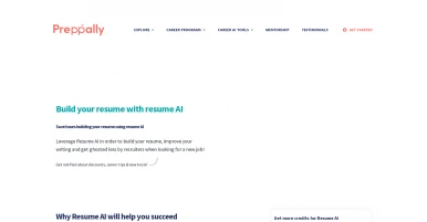 Preppally - Resume AI