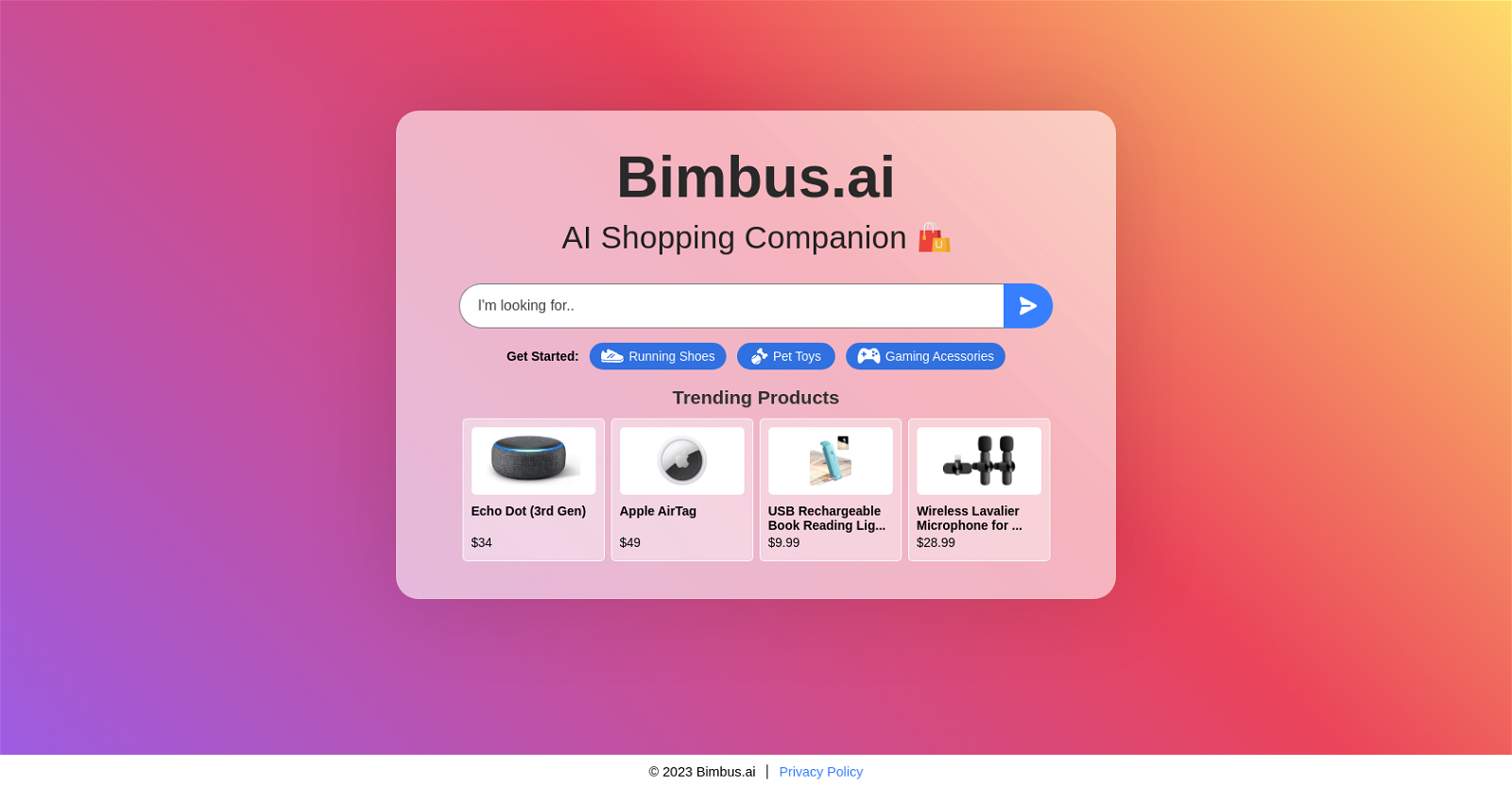 Bimbus AI