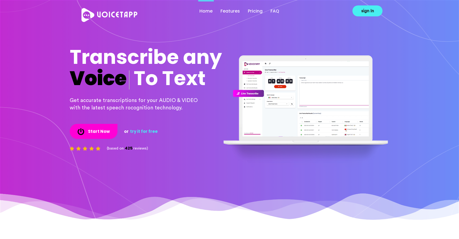 Voicetapp