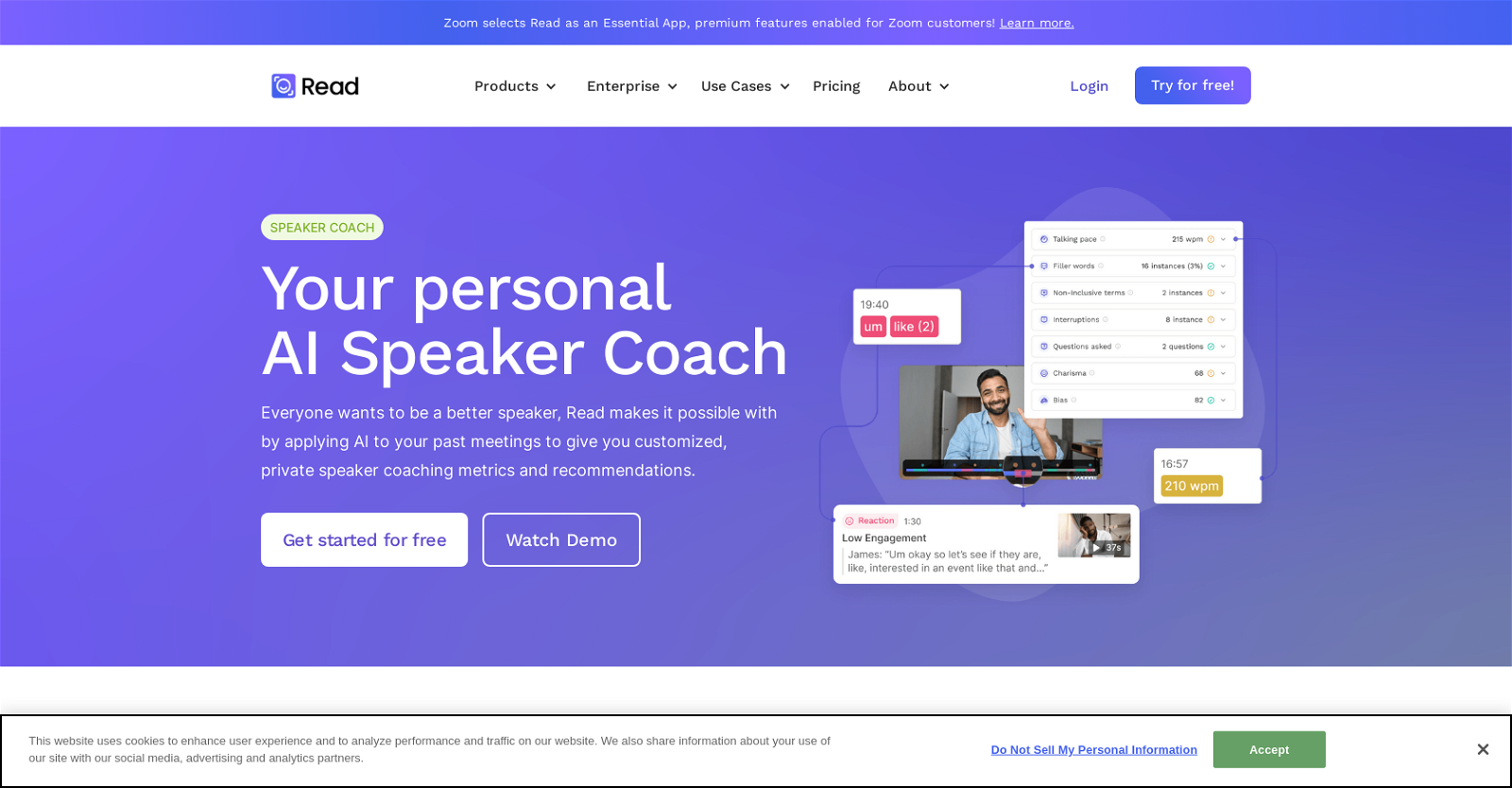 Read Speaker Coach