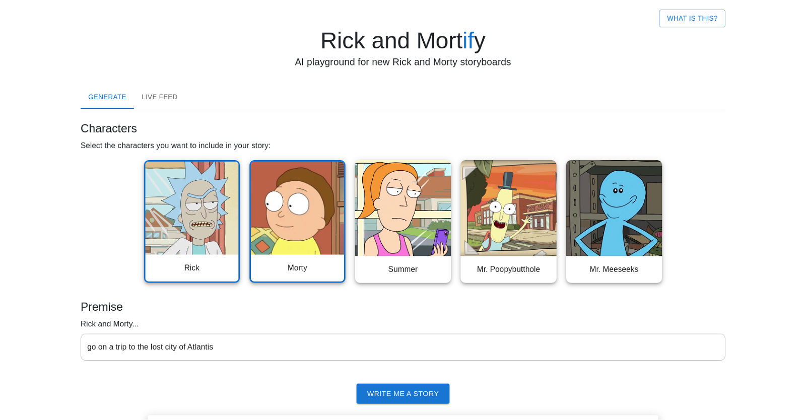 Rick and Mortify