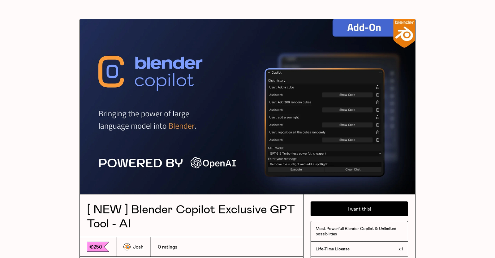 Blender Copilot