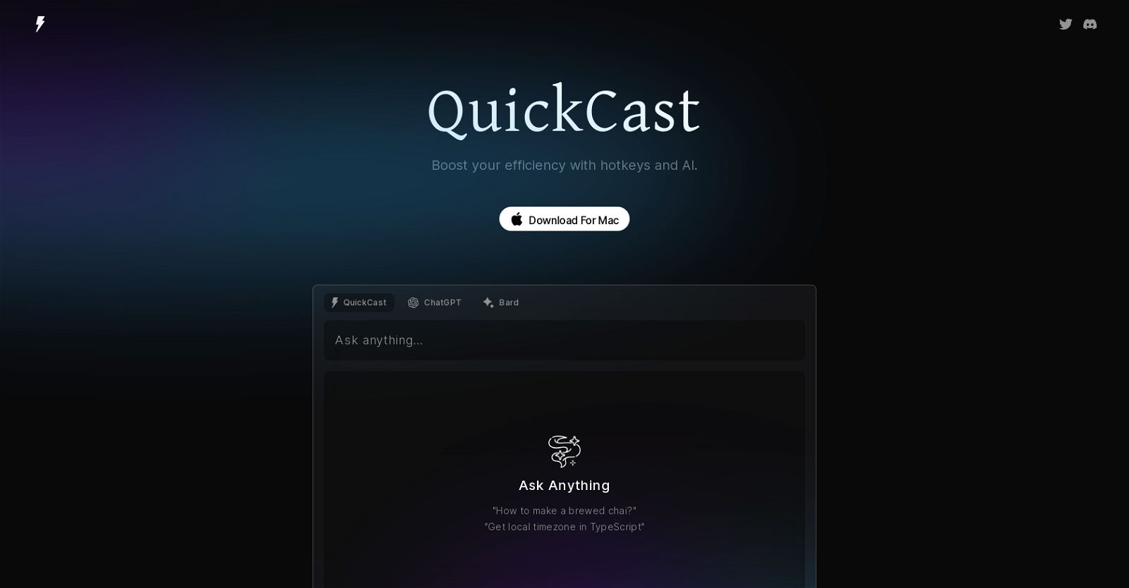 Quickcast