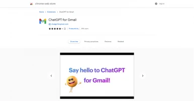 ChatGPT for Gmail