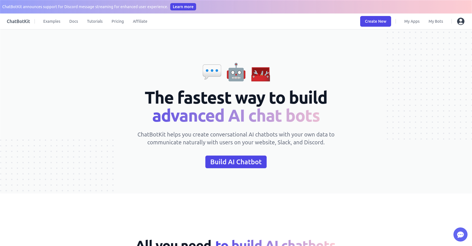 ChatBotKit