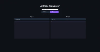 AI Code Translator